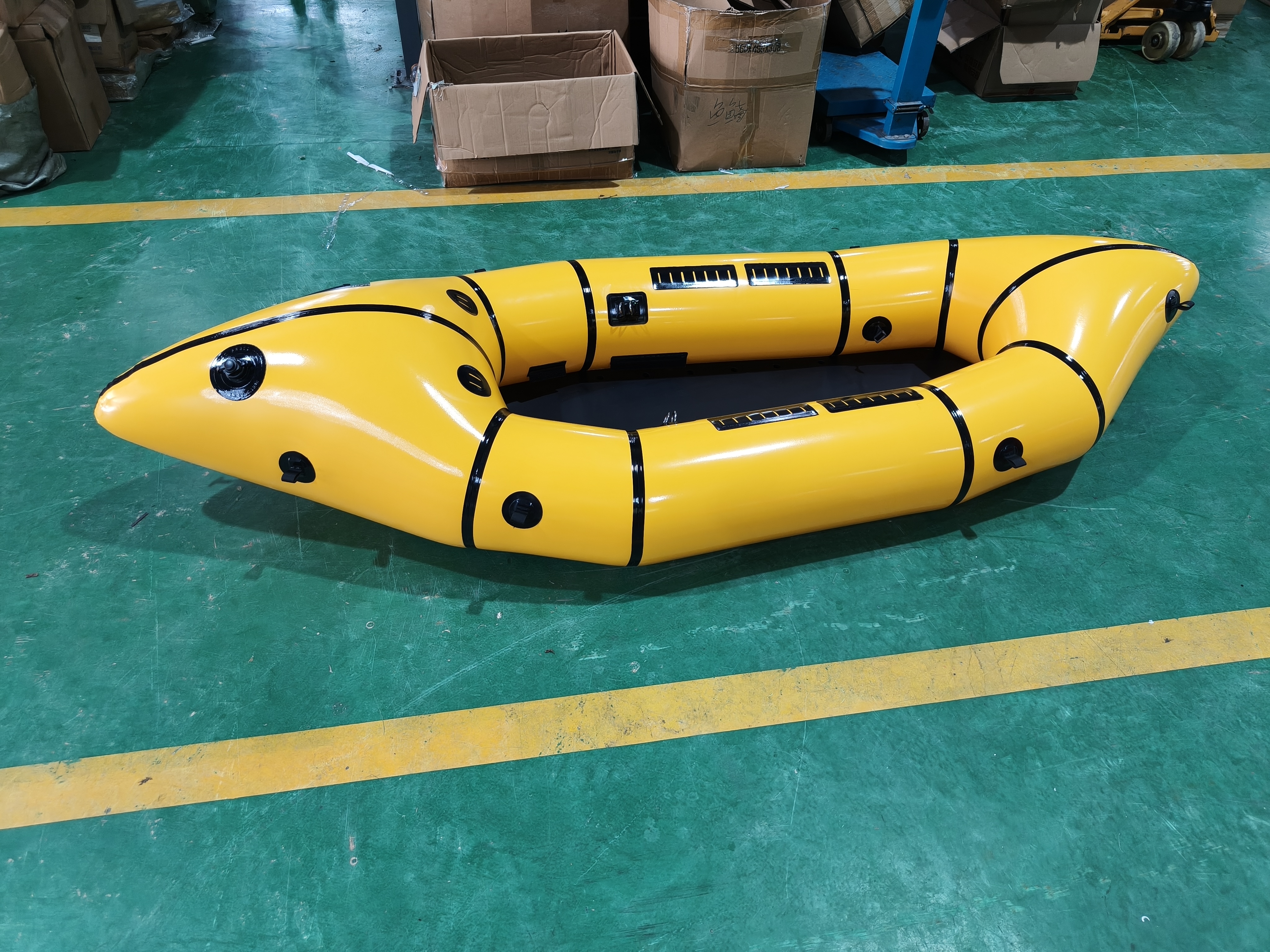 Portable Inflatable TPU Packraft for River Drifting
