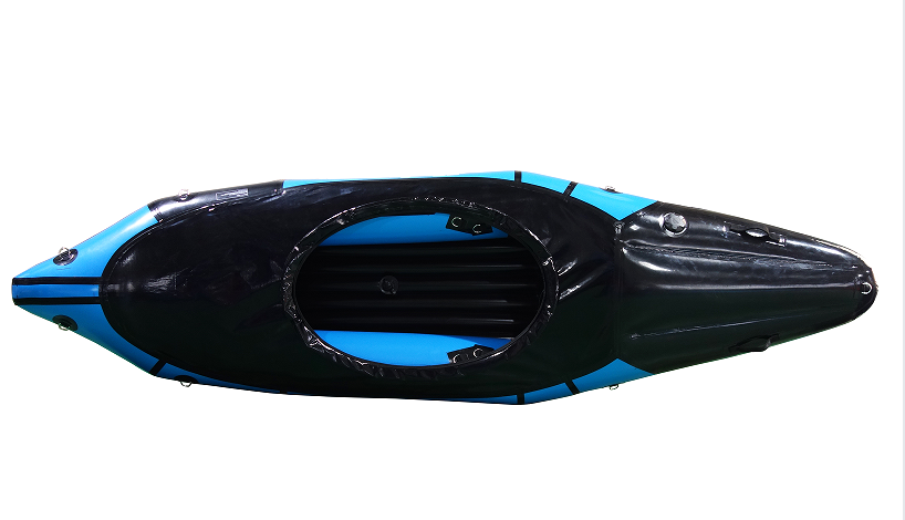 single person wild water inflatable TPU packraft for outdoor adventure