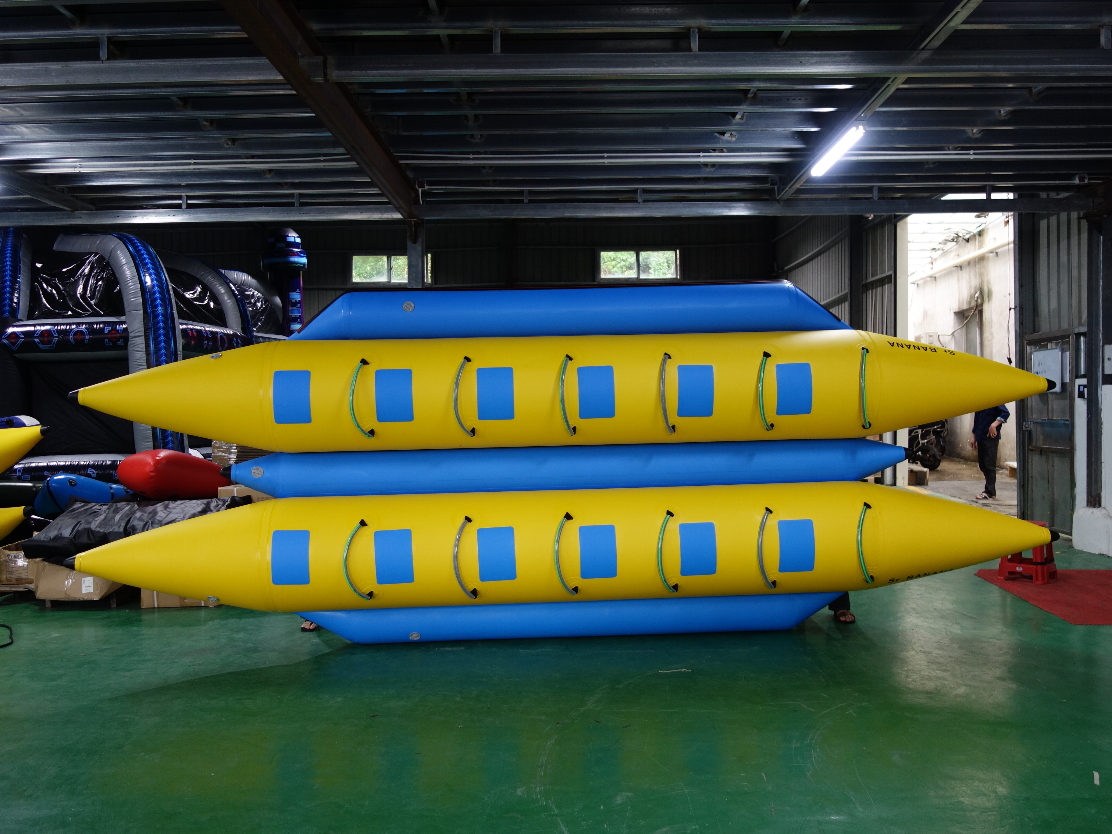 Inflatable Towable Banana Ride for Sea Activities