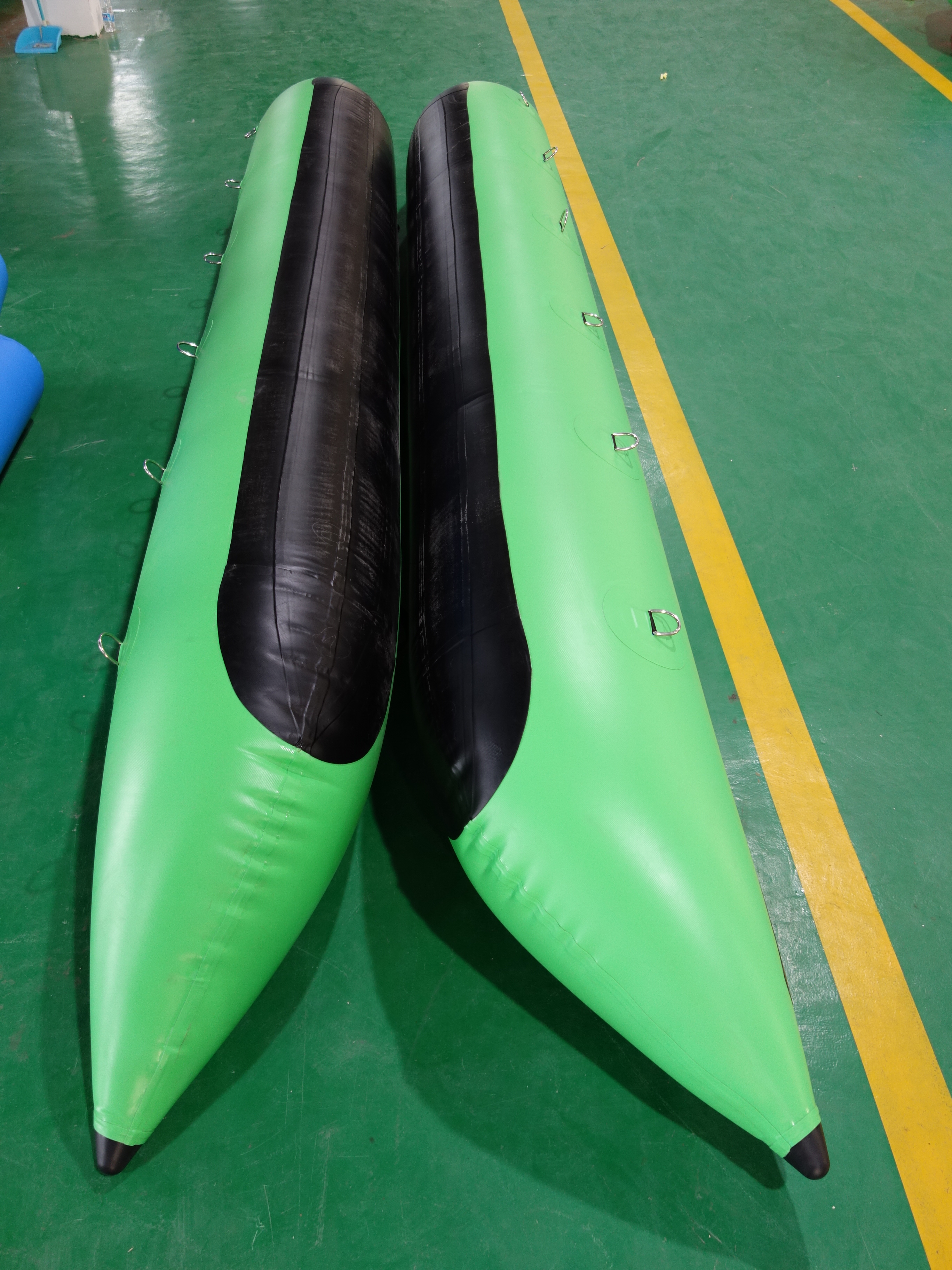 pvc reinforced floating tube pontoons for water bike