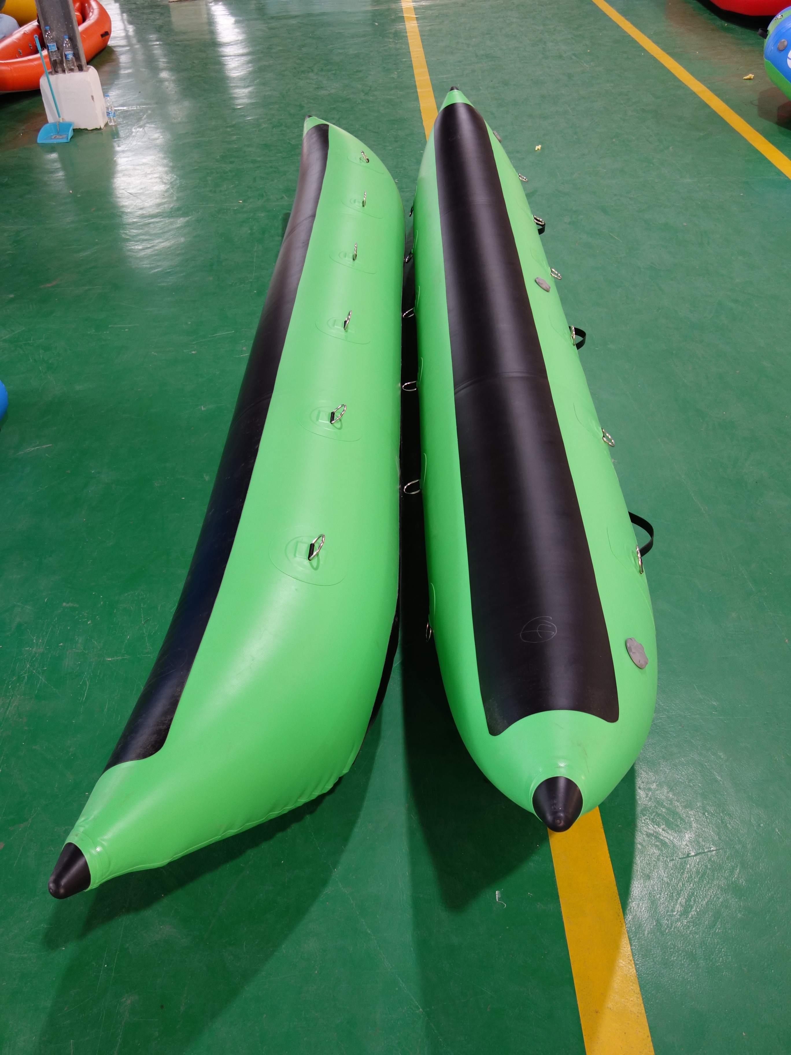 Foldable Inflatable Buoyancy Pontoons for water bike
