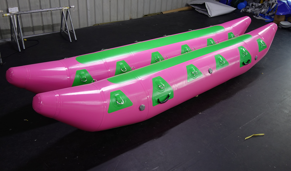 inflatable water bike pontoon