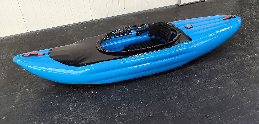Lightweight TPU Packraft for Class III Whitewater