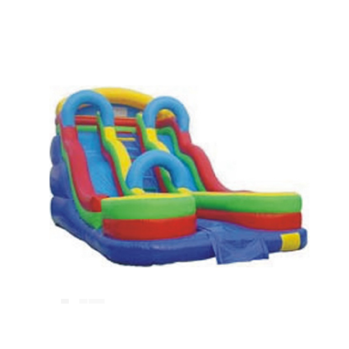 commercial inflatable dry slid dual use inflatable slide water and dry