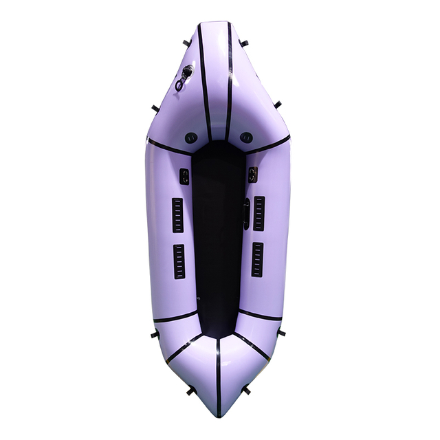 Single Person Inflatable TPU Packraft for Backpacking and Lake Fishing