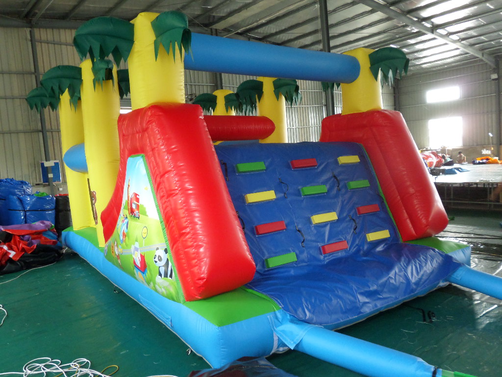 big inflatables course run for party