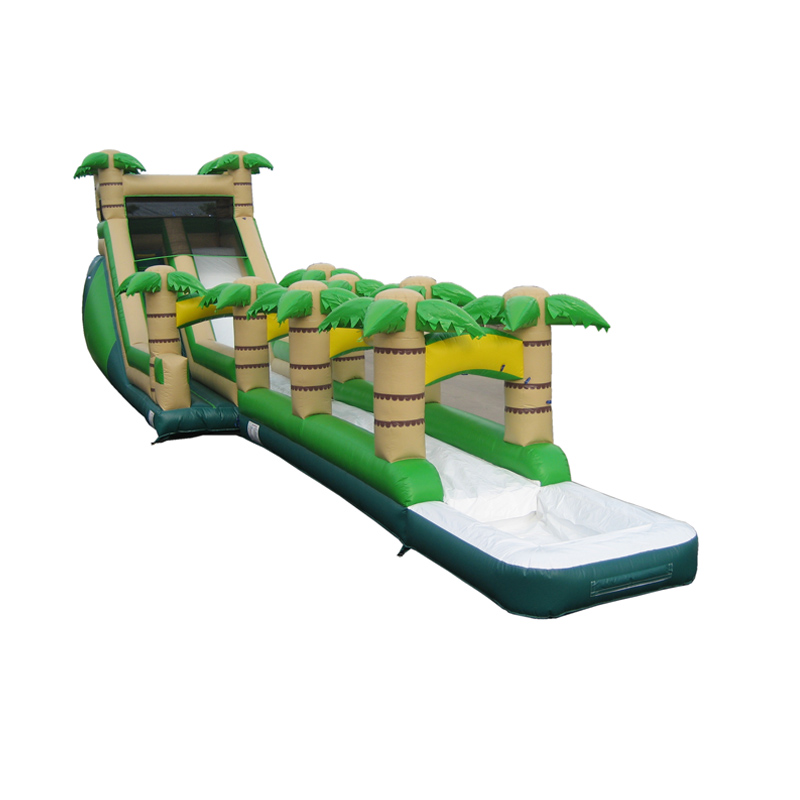Long inflatable water slide with bounce house manufacturer