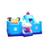 Sea World Shark Bouncer with Slide Commercial Jumping Slide