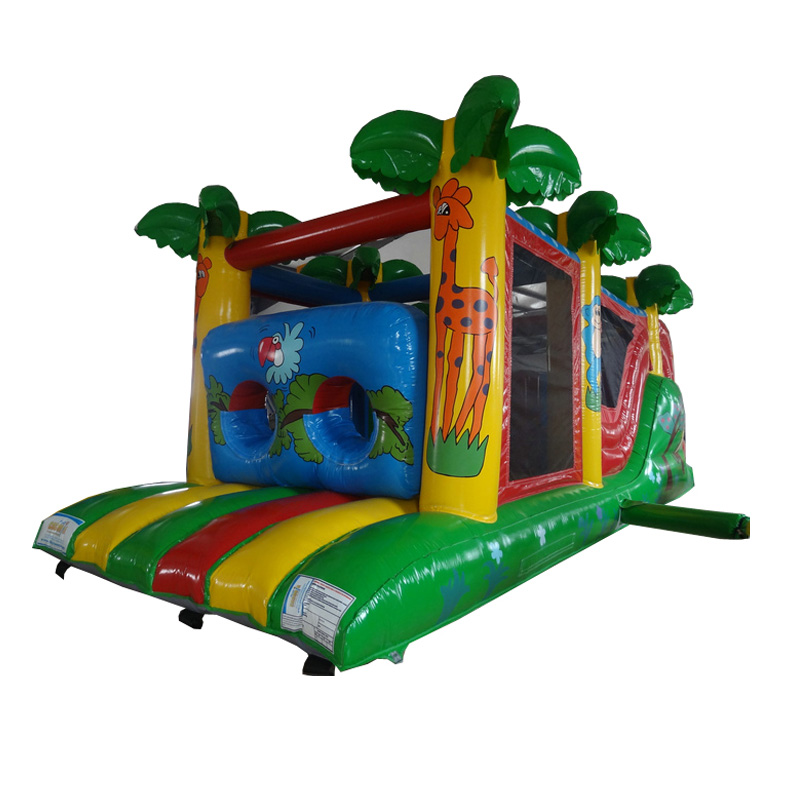 Inflatable Commercial Grade Moonwalk Jump Slide with Custom Design