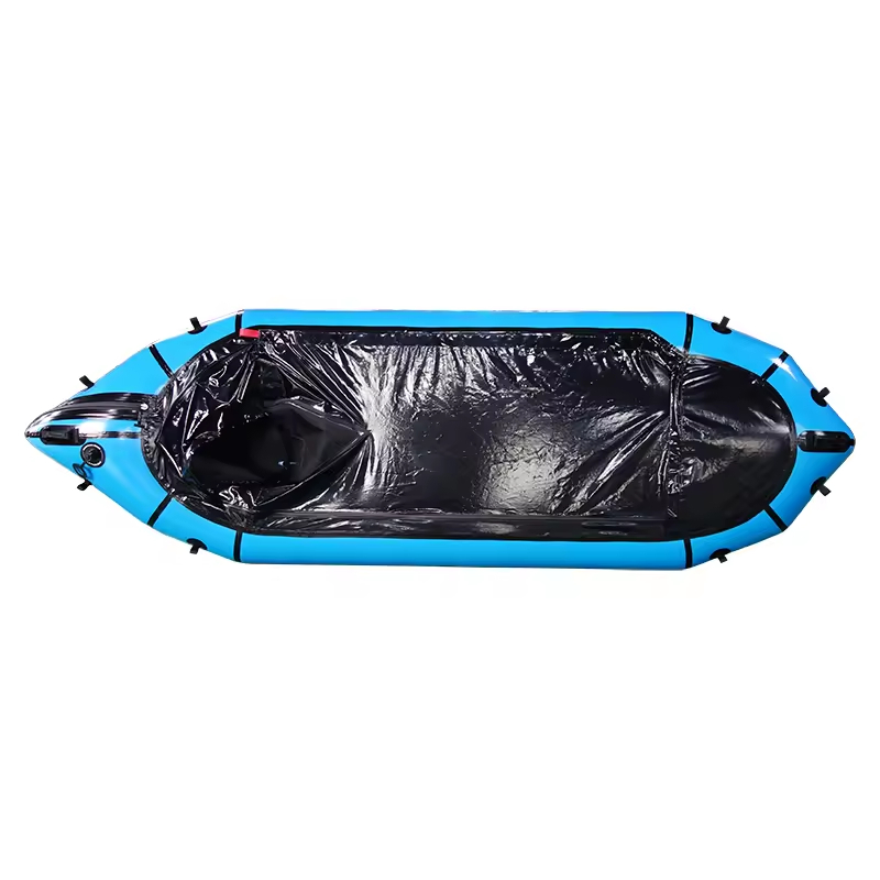Wholesale Heavy Duty One Person Light Boat Packraft with Spraydeck