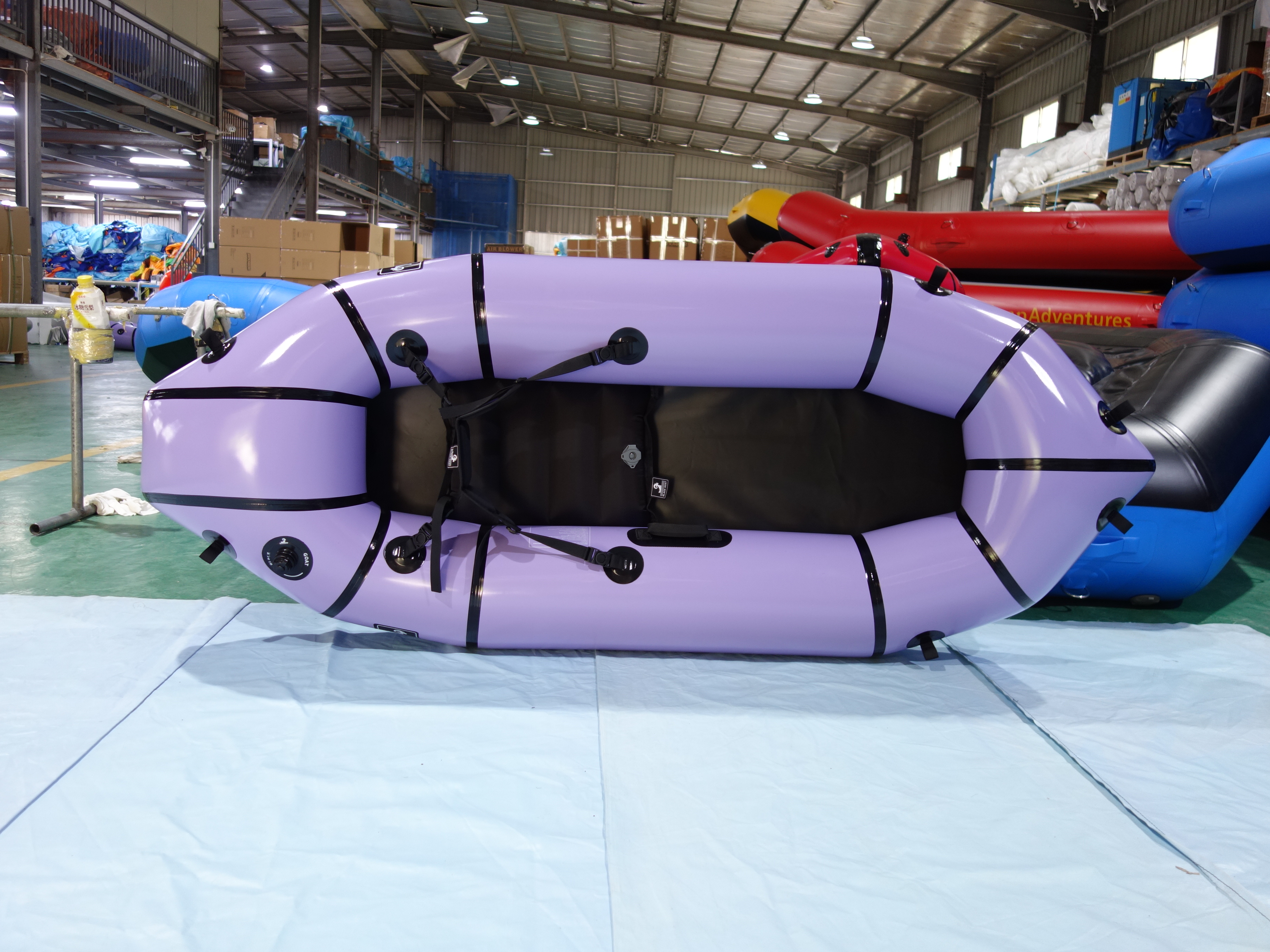 One person calm water packrafts