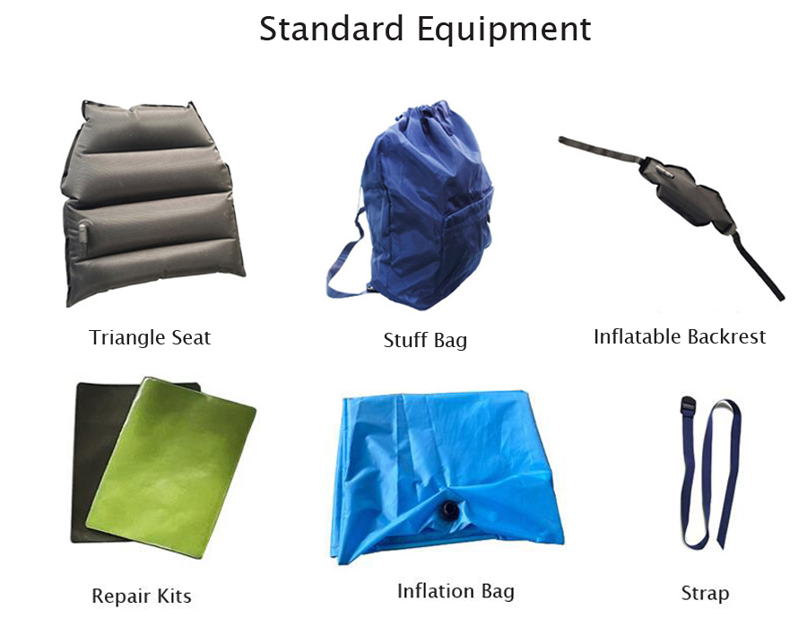 high quality 2 person packraft