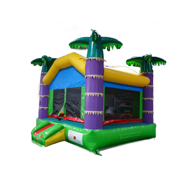 Palm Tree Party Kids Inflatable Bounce House 