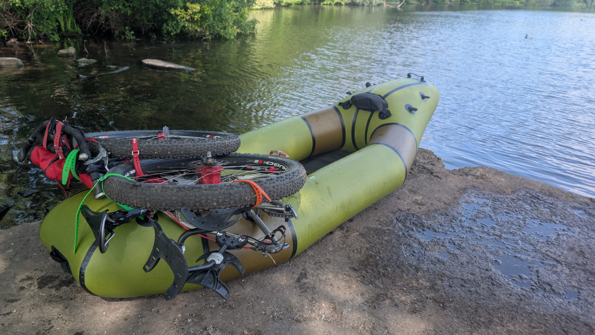 Bikerafting Packraft – Ride,Inflate,Paddle - No Limits!