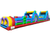  Multiple Obstacles Jumper Amusement Park Inflatable Bouncer Slide