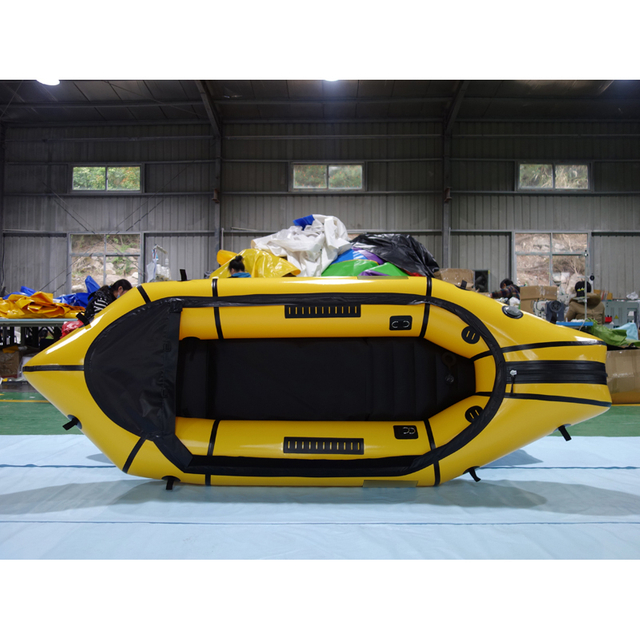 One Person Hiking Backpack Boat Packrafting with Spraydeck