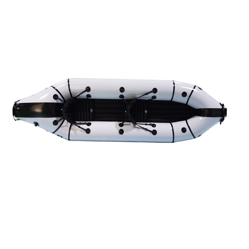 Tpu Heavy Duty Packraft 2 Persons Light Durable Inflatable Kayak
