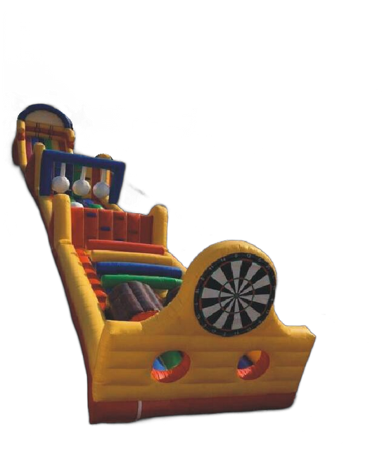  Adventure Race Inflatable Bounce House Obstacle Course for Playground Games