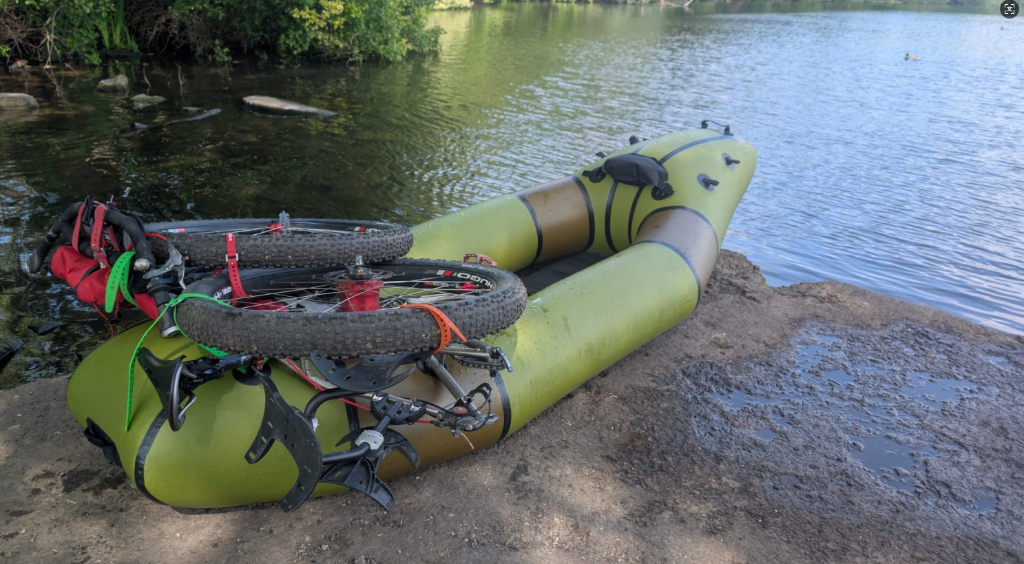 inflatable packraft whitewater
