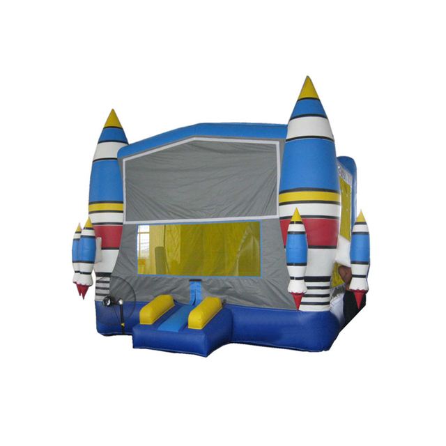 Rocket Inflatable Castle Bouncy House Industrial Jumping House