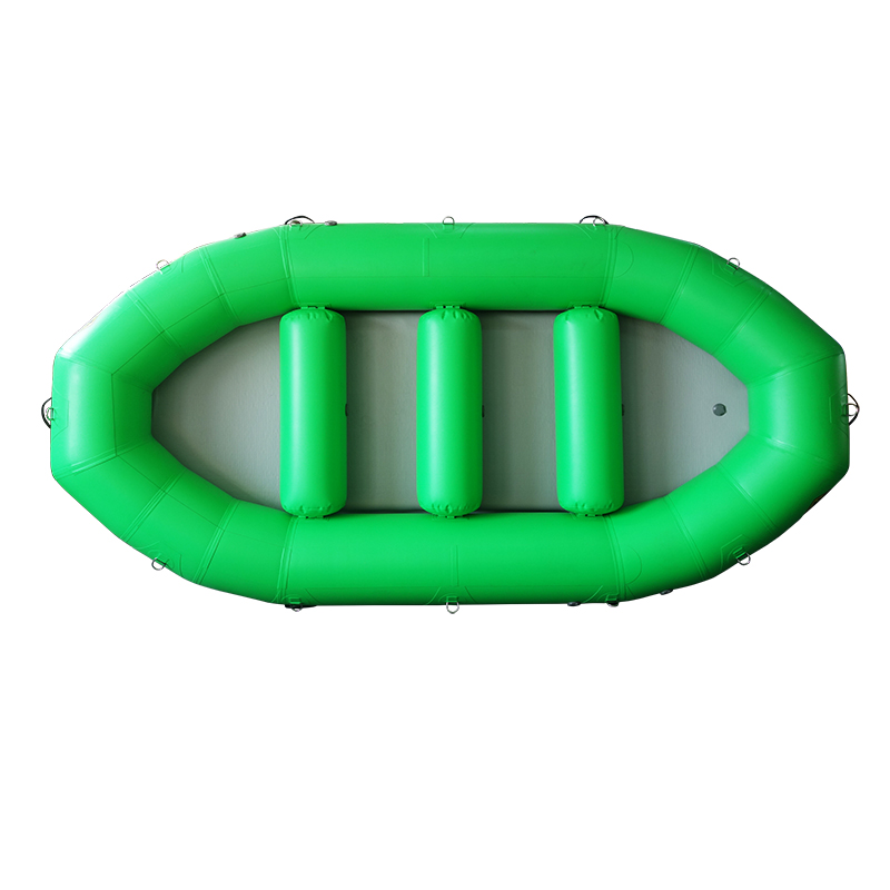 Yellow DWF Life Rescue Inflatable Sport Boat Raft
