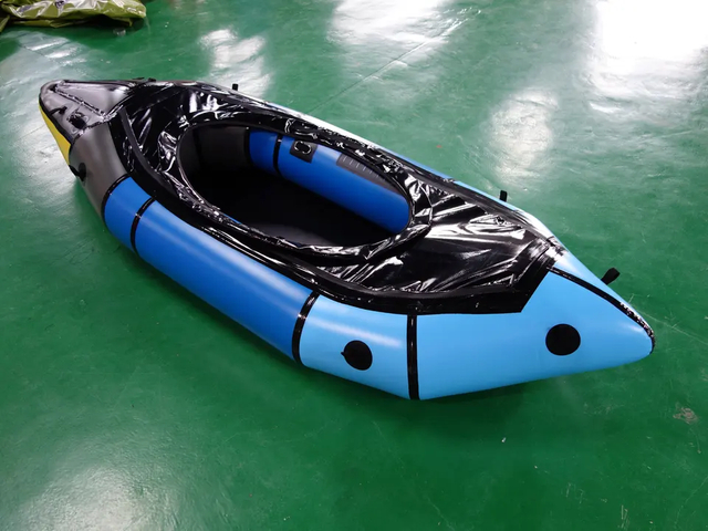 Backpackable TPU Packrafing for One Paddle