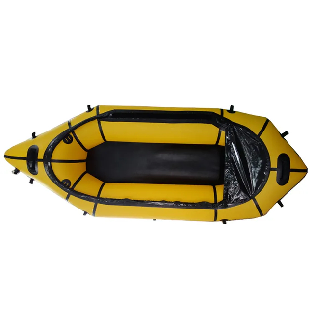 Lightweight Inflatable Kayak Backpacking Trip Packraft Boat