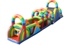 Mega Challenge Obstacle Inflatable Race Kids Castle Slide for Event