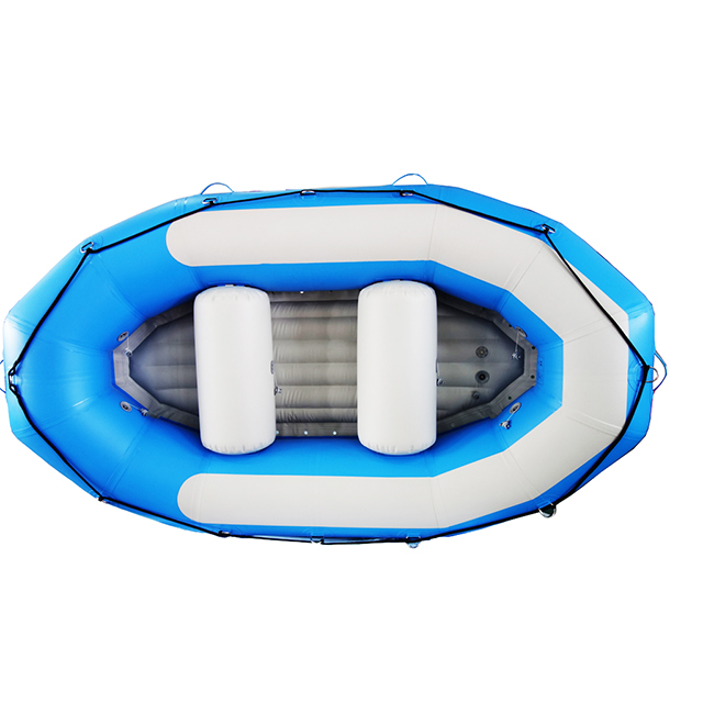 Inflatable Pvc Selfbailer Floor White Water Raft for Fishing