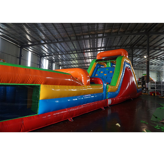 Children Adult Large Inflatable Obstacles Course Jumper Slide