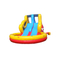 Factory best water bounce houses with dual slides and pool