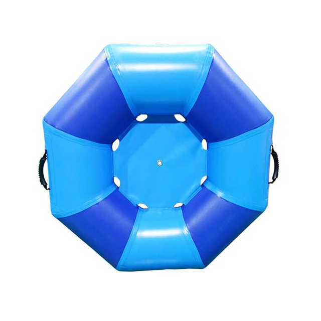Single person self bailing custom round water tube fors sliding