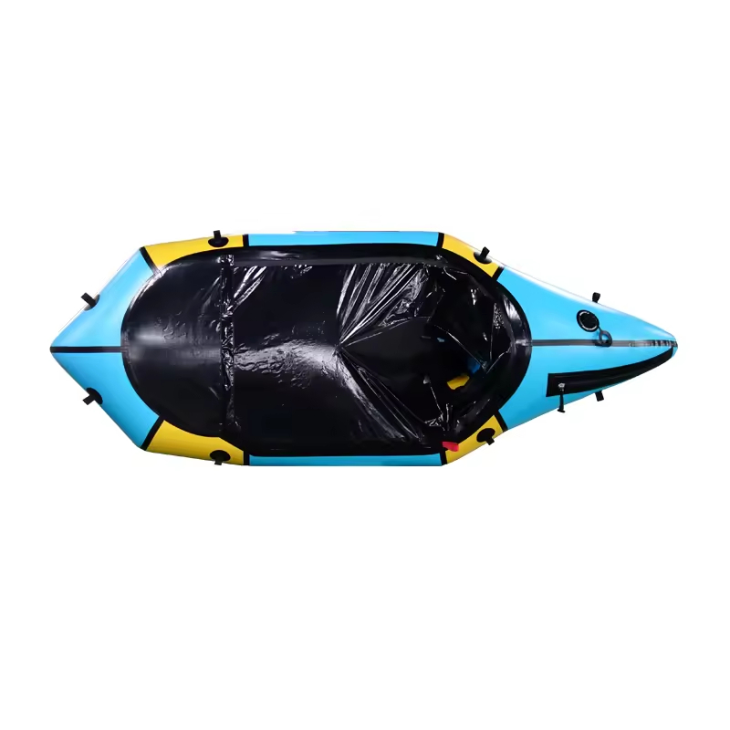 Lightweight Inflatable Kayak Backpacking Trip Packraft Boat