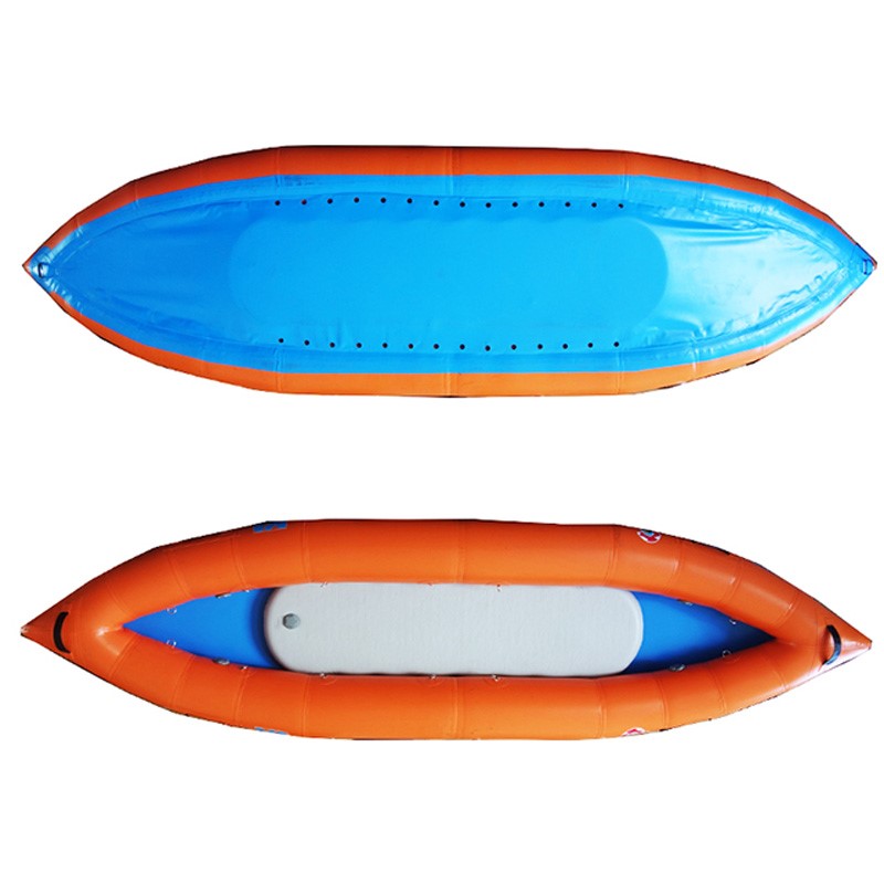inflatable kayaking boat