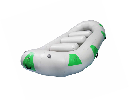 Inflatable whitewater raft