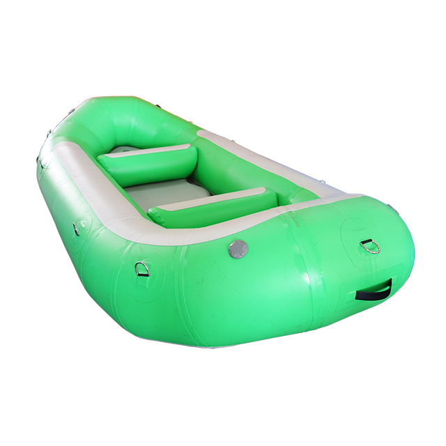 Factory Supply Reinforced Inflatable Whitewater Raft with Self Bailer