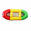 Mix Color Pvc Inflatable Floor White Water Rafting Life Boat