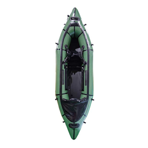 Newly Speedy One Person Whitewater Packrafts with Spraydeck 