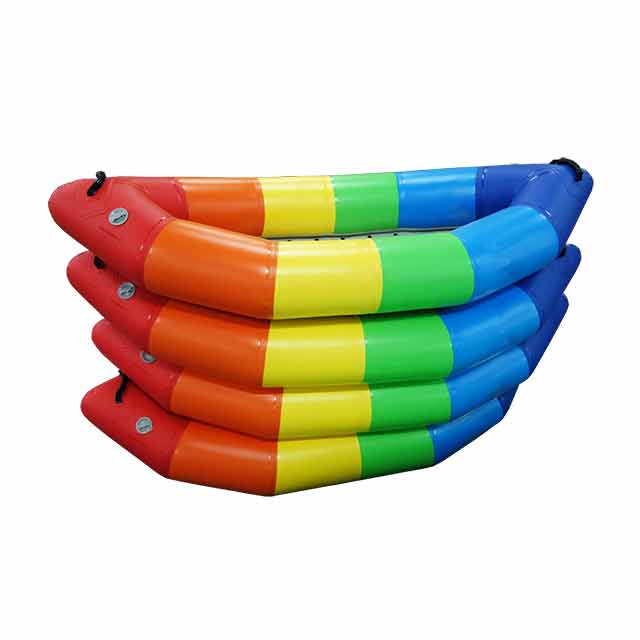 multi color pvc inflatable raft