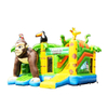 Commercial Monkey Animal Inflatable Bouncer Combo Slide