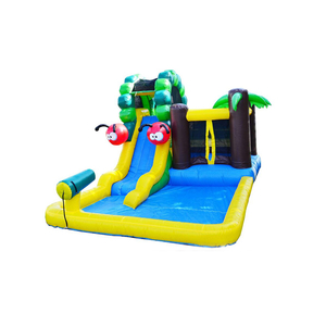 Inflatable jumping castles yard water slide kids