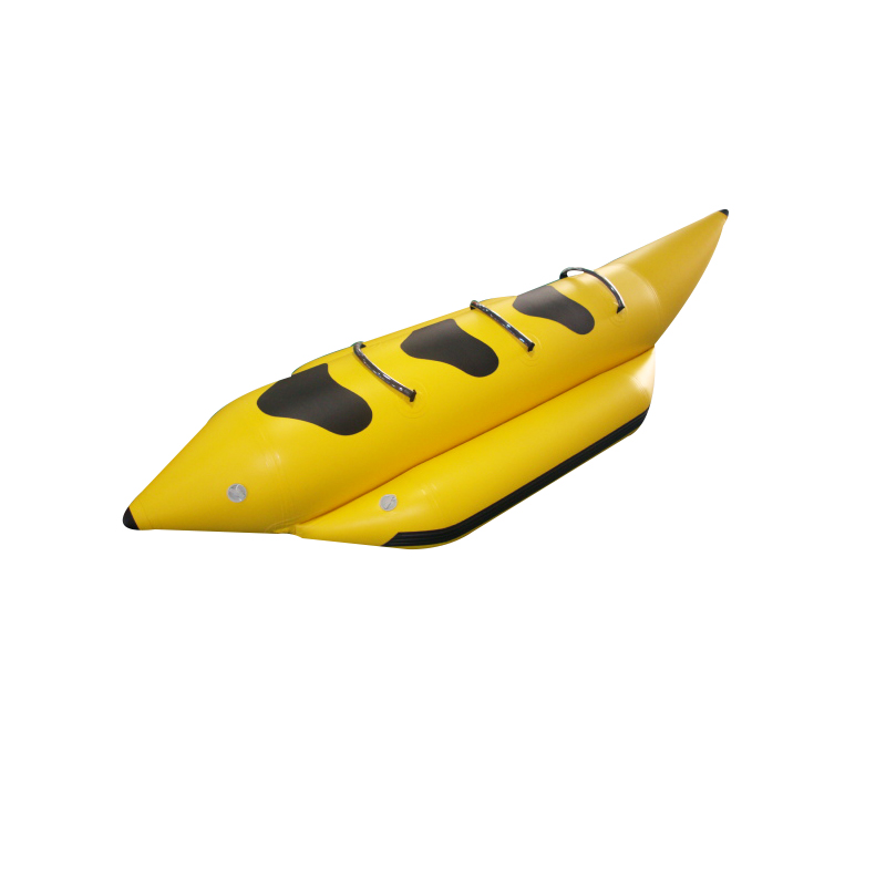 Cheap Portable Custom PVC Banana Inflatable Boat 