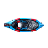 Single Hiking Removable Spraydeck Packraft with Inflatable Floor