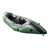Lightweight inflatable packraft for outdoor adventure Class I-II mild whitewater raft