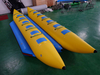 Heavy duty PVC inflatable banana boat double hull design for lake and sea
