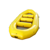 Orange PVC Portable Portable Raft for Family Outdoor Drifting