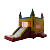 outdoor commercial inflatable castle combo slide