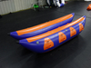 Water bike replacement inflatable pontoons with fixed mounting points