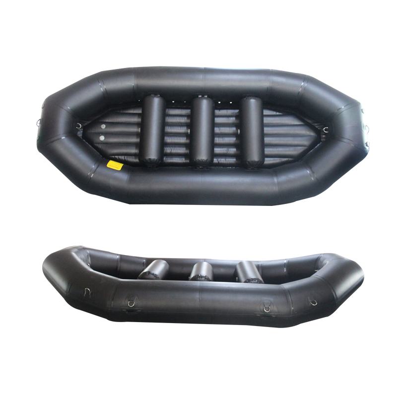 Tough PVC Inflatable Whitewater Raft for Off-Grid Wild River Exploration