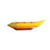 Single tube towable inflatable banana boat fun water game equipment for tourist business